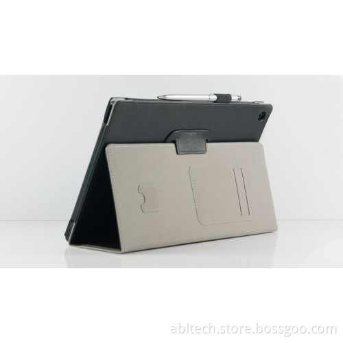 Flip Leather Case for Sony 10.1 Tab /for Sony Tablet Z Case with Hand Handle